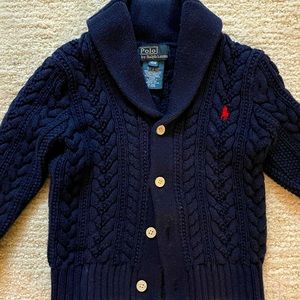 Polo by Ralph Lauren cotton ribbed sweater sz 18mo